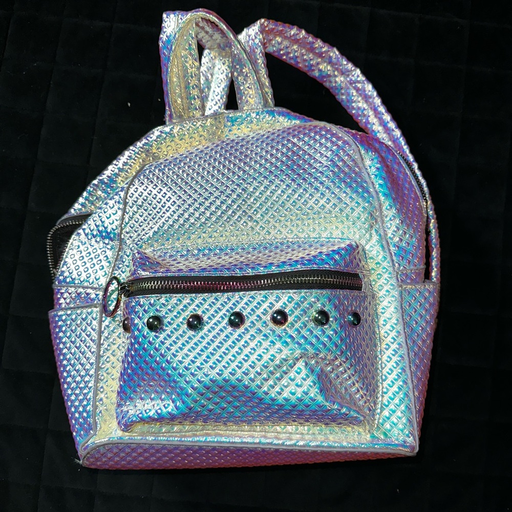 Like Dreams holographic mini backpack